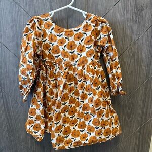 Happy by Pink Chicken Floral Long Sleeve Dress